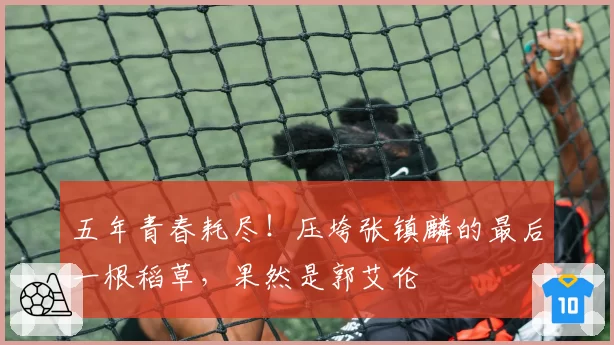 五年青春耗尽！压垮张镇麟的最后一根稻草，果然是郭艾伦